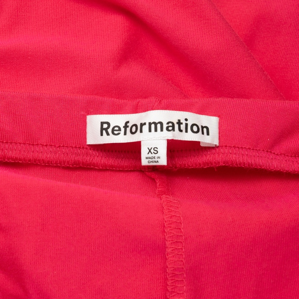 Reformation - Knit Rika Two-Piece Crop Top & Wrap Skirt Set - Picture 11 of 11